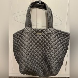 MZ Wallace Large Metro Tote; Grey